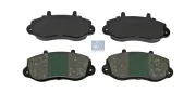 Bremsbelagsatz, Scheibenbremse Vorderachse DT Spare Parts 6.95119