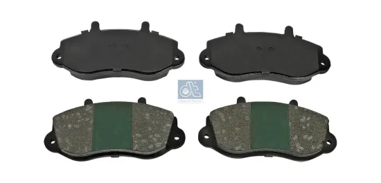 Bremsbelagsatz, Scheibenbremse Vorderachse DT Spare Parts 6.95119 Bild Bremsbelagsatz, Scheibenbremse Vorderachse DT Spare Parts 6.95119