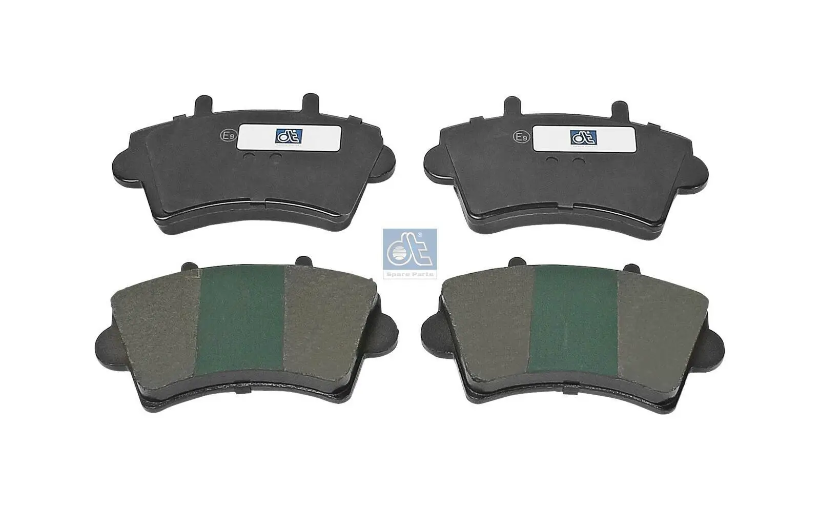 Bremsbelagsatz, Scheibenbremse Vorderachse DT Spare Parts 6.95120