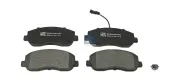 Bremsbelagsatz, Scheibenbremse Vorderachse DT Spare Parts 6.95121