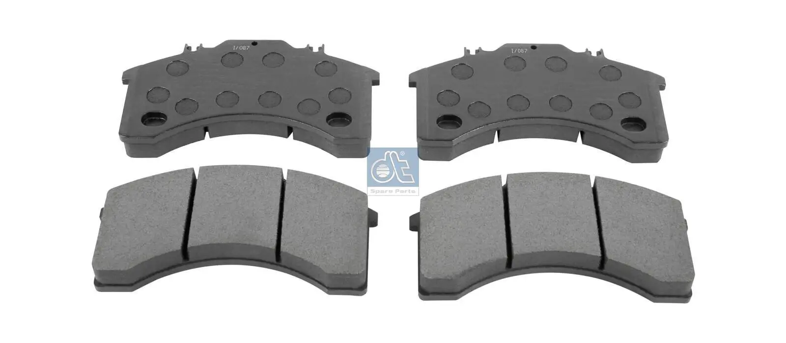 Bremsbelagsatz, Scheibenbremse Vorderachse DT Spare Parts 7.92602