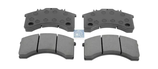 Bremsbelagsatz, Scheibenbremse Vorderachse DT Spare Parts 7.92602 Bild Bremsbelagsatz, Scheibenbremse Vorderachse DT Spare Parts 7.92602