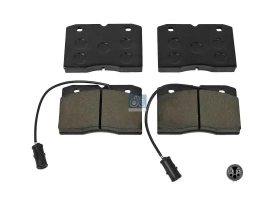 Bremsbelagsatz, Scheibenbremse Vorderachse DT Spare Parts 7.92610 Bild Bremsbelagsatz, Scheibenbremse Vorderachse DT Spare Parts 7.92610