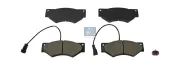 Bremsbelagsatz, Scheibenbremse Vorderachse DT Spare Parts 7.92612