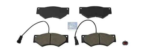 Bremsbelagsatz, Scheibenbremse Vorderachse DT Spare Parts 7.92612 Bild Bremsbelagsatz, Scheibenbremse Vorderachse DT Spare Parts 7.92612