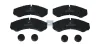 Bremsbelagsatz, Scheibenbremse Vorderachse DT Spare Parts 7.92616