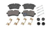 Bremsbelagsatz, Scheibenbremse Hinterachse DT Spare Parts 7.92618