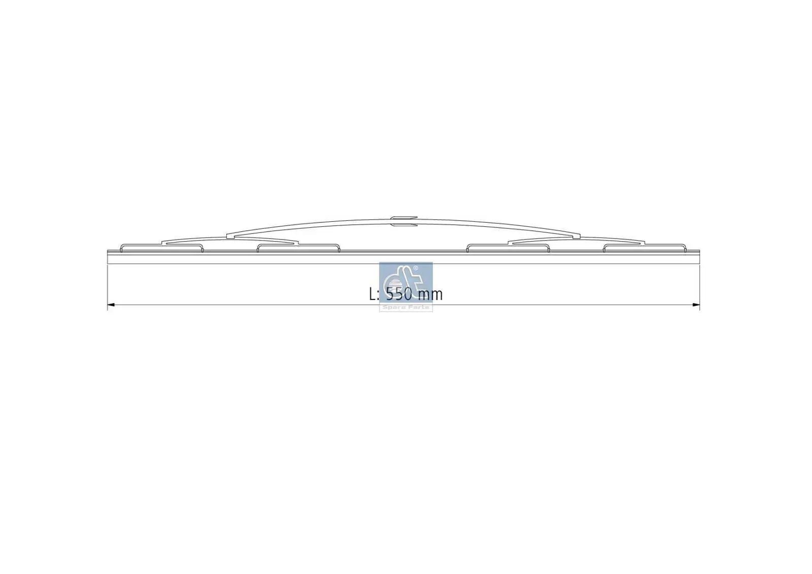 Wischblatt DT Spare Parts 12.96501