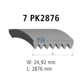 Keilrippenriemen DT Spare Parts 13.43508