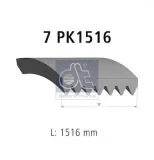 Keilrippenriemen DT Spare Parts 14.16001