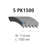 Keilrippenriemen DT Spare Parts 2.21141
