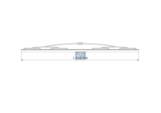 Wischblatt beidseitig DT Spare Parts 2.25183 Bild Wischblatt beidseitig DT Spare Parts 2.25183