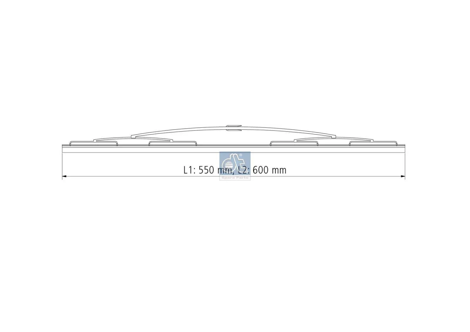 Wischblatt DT Spare Parts 4.66641