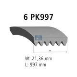 Keilrippenriemen DT Spare Parts 4.81104
