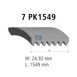 Keilrippenriemen DT Spare Parts 4.81367