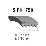 Keilrippenriemen DT Spare Parts 4.81420