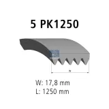 Keilrippenriemen DT Spare Parts 6.31508