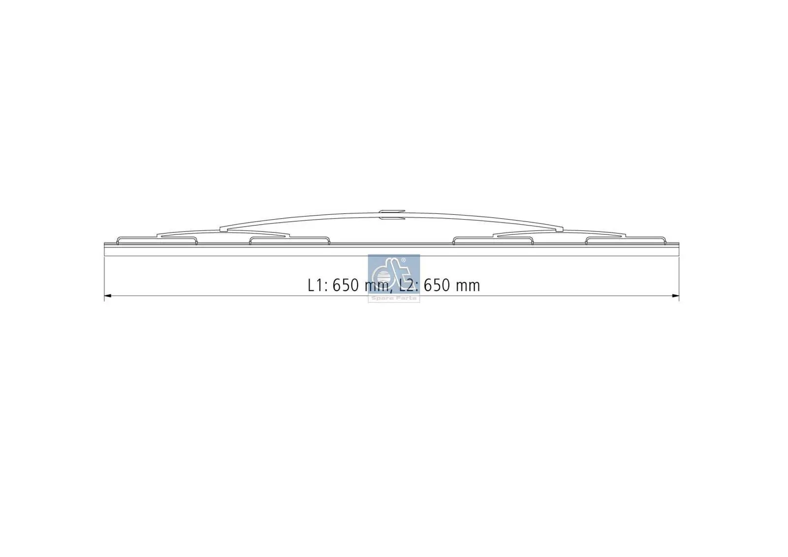 Wischblatt DT Spare Parts 7.97200