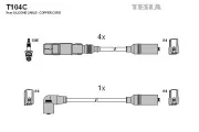 Zündleitungssatz TESLA T104C