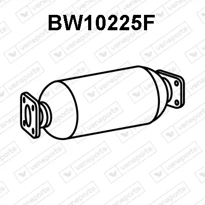 Ruß-/Partikelfilter, Abgasanlage VENEPORTE BW10225F Bild Ruß-/Partikelfilter, Abgasanlage VENEPORTE BW10225F