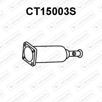 Ruß-/Partikelfilter, Abgasanlage VENEPORTE CT15003S
