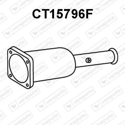 Ruß-/Partikelfilter, Abgasanlage VENEPORTE CT15796F