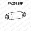 Ruß-/Partikelfilter, Abgasanlage VENEPORTE FA25125F