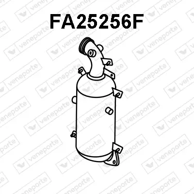 Ruß-/Partikelfilter, Abgasanlage VENEPORTE FA25256F Bild Ruß-/Partikelfilter, Abgasanlage VENEPORTE FA25256F