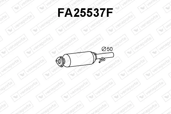 Ruß-/Partikelfilter, Abgasanlage VENEPORTE FA25537F