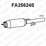 Ruß-/Partikelfilter, Abgasanlage VENEPORTE FA25624S