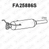 Ruß-/Partikelfilter, Abgasanlage VENEPORTE FA25886S