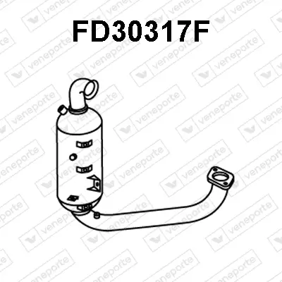 Ruß-/Partikelfilter, Abgasanlage VENEPORTE FD30317F Bild Ruß-/Partikelfilter, Abgasanlage VENEPORTE FD30317F