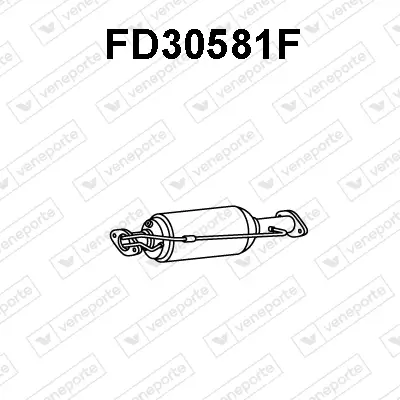 Ruß-/Partikelfilter, Abgasanlage VENEPORTE FD30581F