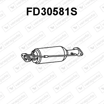 Ruß-/Partikelfilter, Abgasanlage VENEPORTE FD30581S