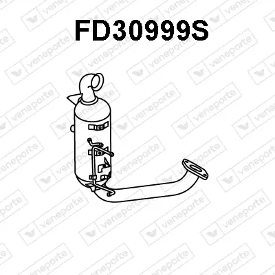 Ruß-/Partikelfilter, Abgasanlage VENEPORTE FD30999S Bild Ruß-/Partikelfilter, Abgasanlage VENEPORTE FD30999S