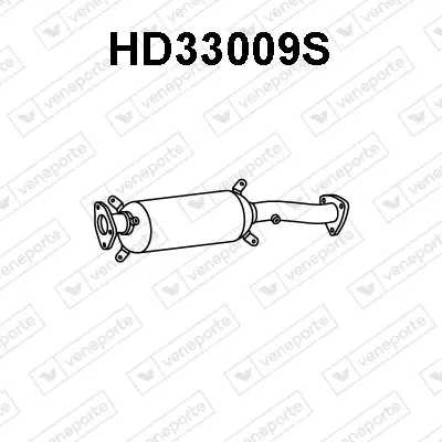 Ruß-/Partikelfilter, Abgasanlage VENEPORTE HD33009S Bild Ruß-/Partikelfilter, Abgasanlage VENEPORTE HD33009S