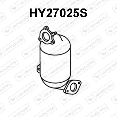 Ruß-/Partikelfilter, Abgasanlage VENEPORTE HY27025S