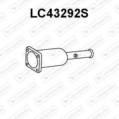 Ruß-/Partikelfilter, Abgasanlage VENEPORTE LC43292S Bild Ruß-/Partikelfilter, Abgasanlage VENEPORTE LC43292S