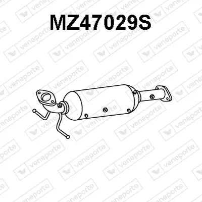 Ruß-/Partikelfilter, Abgasanlage VENEPORTE MZ47029S
