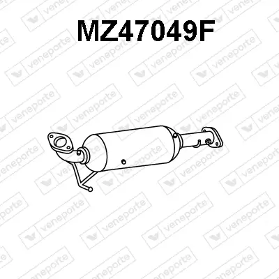Ruß-/Partikelfilter, Abgasanlage VENEPORTE MZ47049F