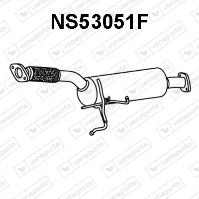 Ruß-/Partikelfilter, Abgasanlage VENEPORTE NS53051F Bild Ruß-/Partikelfilter, Abgasanlage VENEPORTE NS53051F