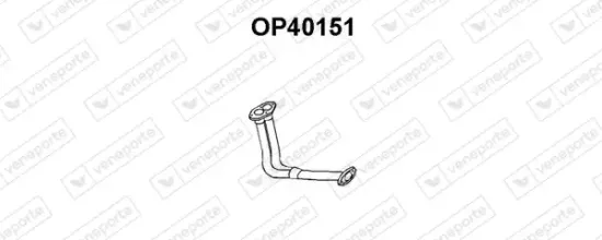 Abgasrohr vorne VENEPORTE OP40151 Bild Abgasrohr vorne VENEPORTE OP40151