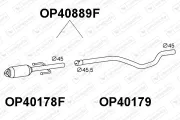Ruß-/Partikelfilter, Abgasanlage VENEPORTE OP40889F