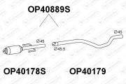 Ruß-/Partikelfilter, Abgasanlage VENEPORTE OP40889S