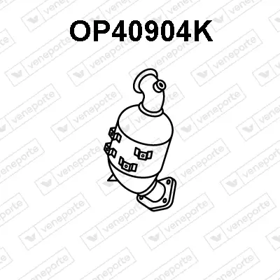 Katalysator VENEPORTE OP40904K Bild Katalysator VENEPORTE OP40904K