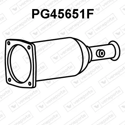 Ruß-/Partikelfilter, Abgasanlage VENEPORTE PG45651F