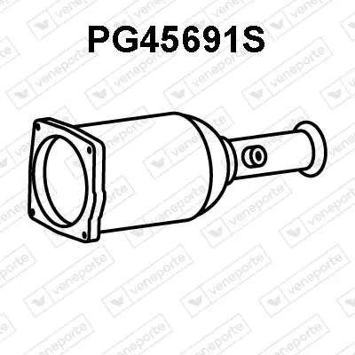 Ruß-/Partikelfilter, Abgasanlage VENEPORTE PG45691S