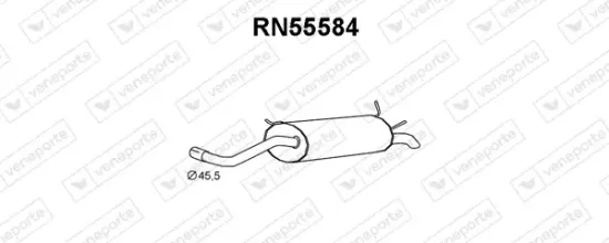 Endschalldämpfer VENEPORTE RN55584 Bild Endschalldämpfer VENEPORTE RN55584