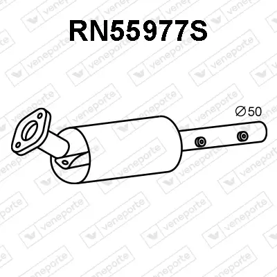 Ruß-/Partikelfilter, Abgasanlage VENEPORTE RN55977S