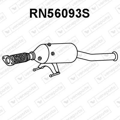 Ruß-/Partikelfilter, Abgasanlage VENEPORTE RN56093S Bild Ruß-/Partikelfilter, Abgasanlage VENEPORTE RN56093S